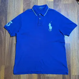 Polo Ralph Lauren Мужская футболка поло синяя XXL