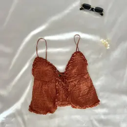 Топ на зав'язках Zara жіночий розмір S