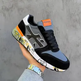 Premiata Mick Grey/Orange