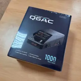Зарядний пристрій ToolkitRC Q6AC Charger AC 400W/DC 1000W 4CH