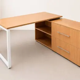Стіл керівника у стилі LOFT з тумбою 140х80см