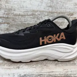 Hoka Clifton 10 Black / Rose Gold