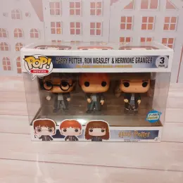 Фігурки Funko POP! Harry Potter Ron Weasley Hermione Granger 3 Pack Special