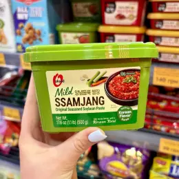 Соєва паста O'Food Ssamjang з перцем чілі, середньогостра, 500г