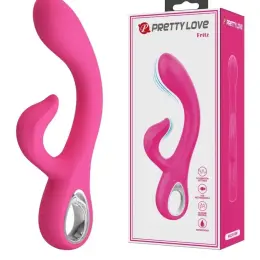 Вібратор кролик Pretty Love Fritz для подвійної стимуляції