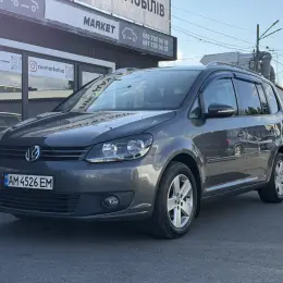 Volkswagen Touran 2012 Дизель 2.0 Автомат Сірий