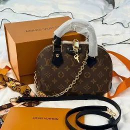 Louis Vuitton Alma Trunk шкіра та канва