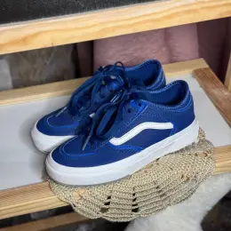 Кеди скейтера Vans демісезонні сині розмір 30.5
