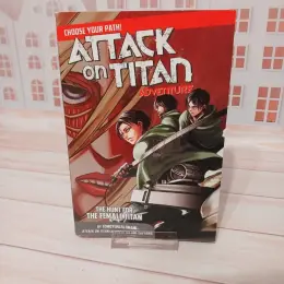 Книга Attack on Titan Adventure: інтерактивна книга-гра