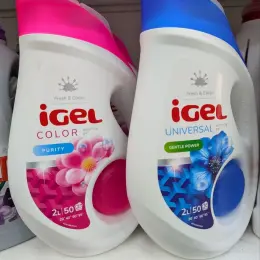 Гель для прання iGel Universal та Color, 2 л