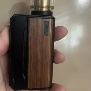 Vape Drag Black Gold з баком Hellvape Dead Rabbit RTA, стан відмінний