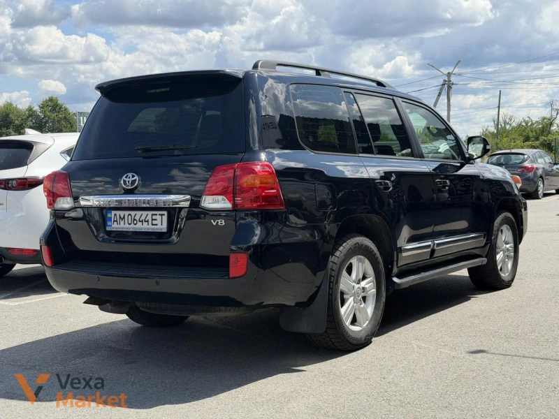 Toyota Land Cruiser 2012 Дизель 4.5л Автомат Полный Привод Черный — фото 3