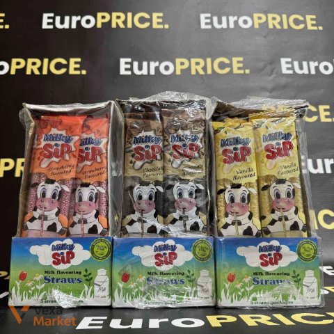 Трубочки для молока Milky Sip Квік Мілк (5*30г)