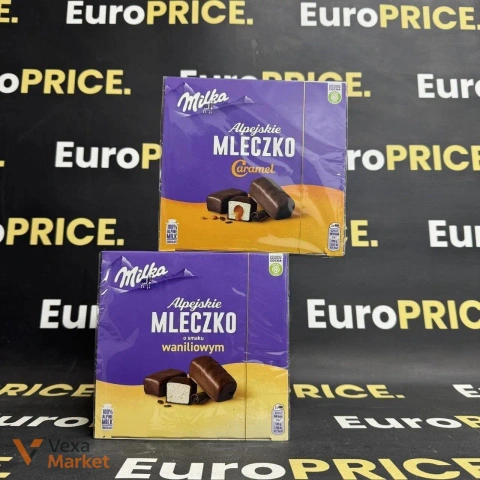 Π¦ΡΠΊΠ΅ΡΠΊΠΈ Milka ΠΡΠ°ΡΠΈΠ½Π΅ ΠΌΠΎΠ»ΠΎΠΊΠΎ Π² Π°ΡΠΎΡΡΠΈΠΌΠ΅Π½ΡΡ