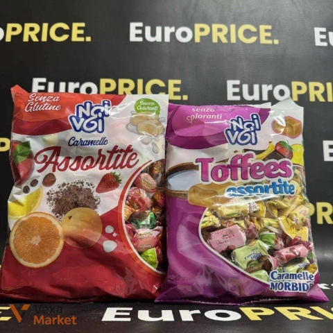 Π¦ΡΠΊΠ΅ΡΠΊΠΈ Nai Voi Assortite Toffees Morbidi 500Π³