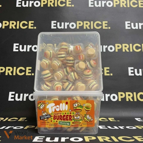 Π¦ΡΠΊΠ΅ΡΠΊΠΈ Trolli Party Burger Minis, 600Π³