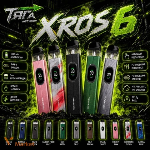 Vaporesso XROS 6 Pod-система 1800mAh