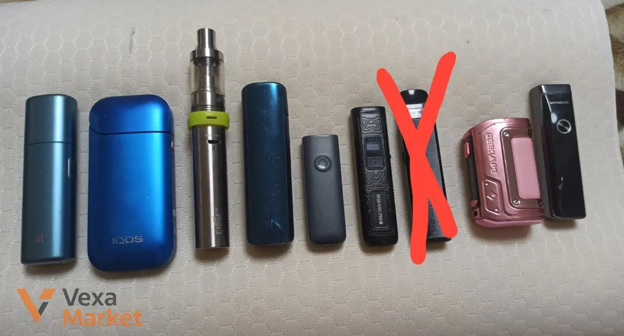 Вейпи та IQOS: Vaporesso, Geekvape, Lost Vape, lil solid