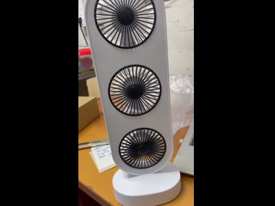 Вентилятор потрійний USB LY-856, 3 швидкості, 36,4×12×8,3см