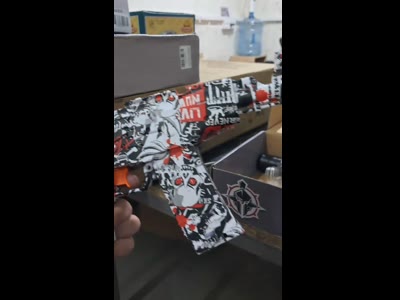 Іграшковий автомат на орбізах AK-47 mini з акумулятором та USB