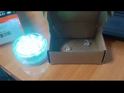 Водонепроникна підсвітка для басейну Rainbow Light Show RGB, 13 LED