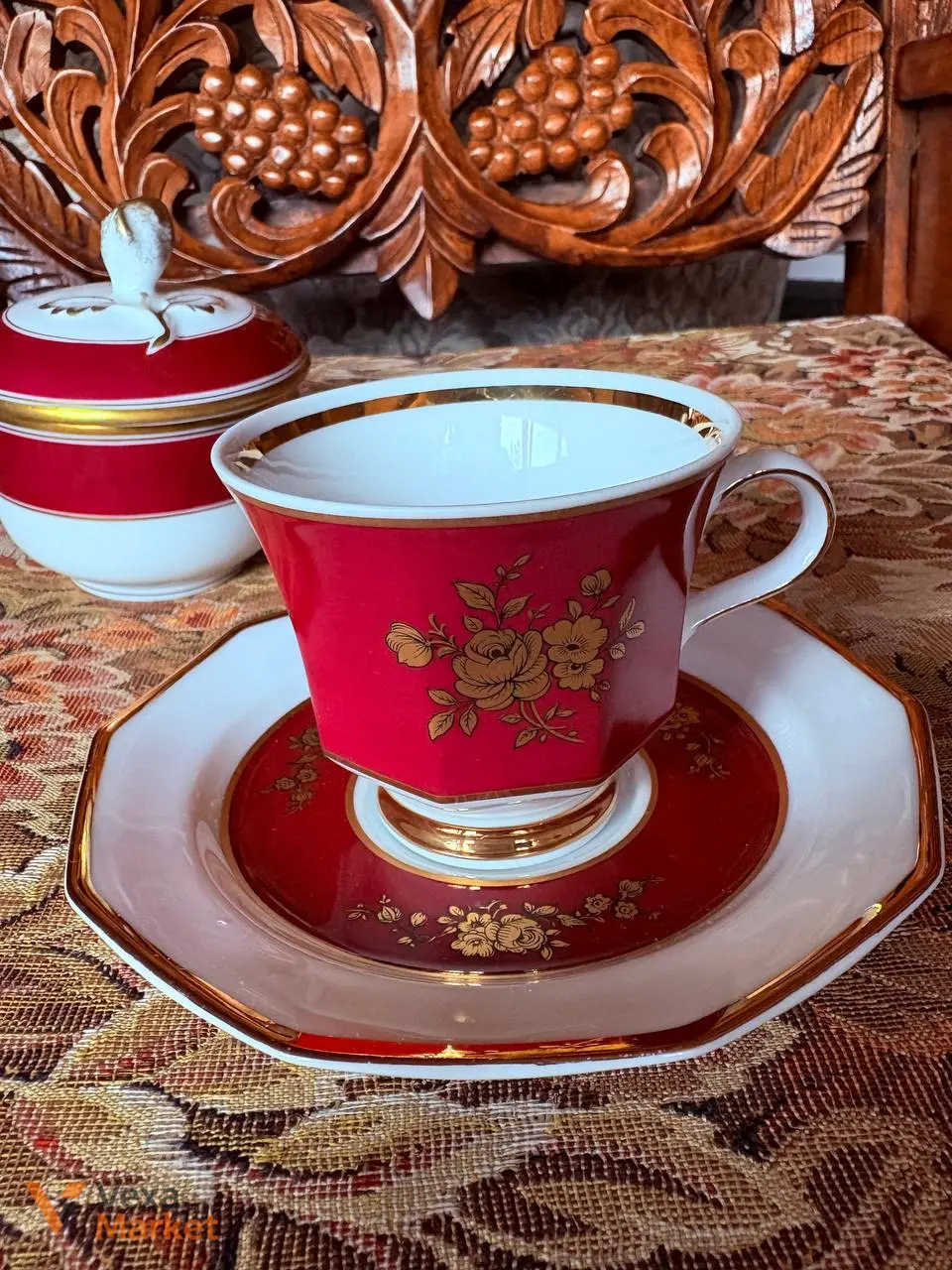 Winterling чашка с блюдцем и сахарница — фото 3