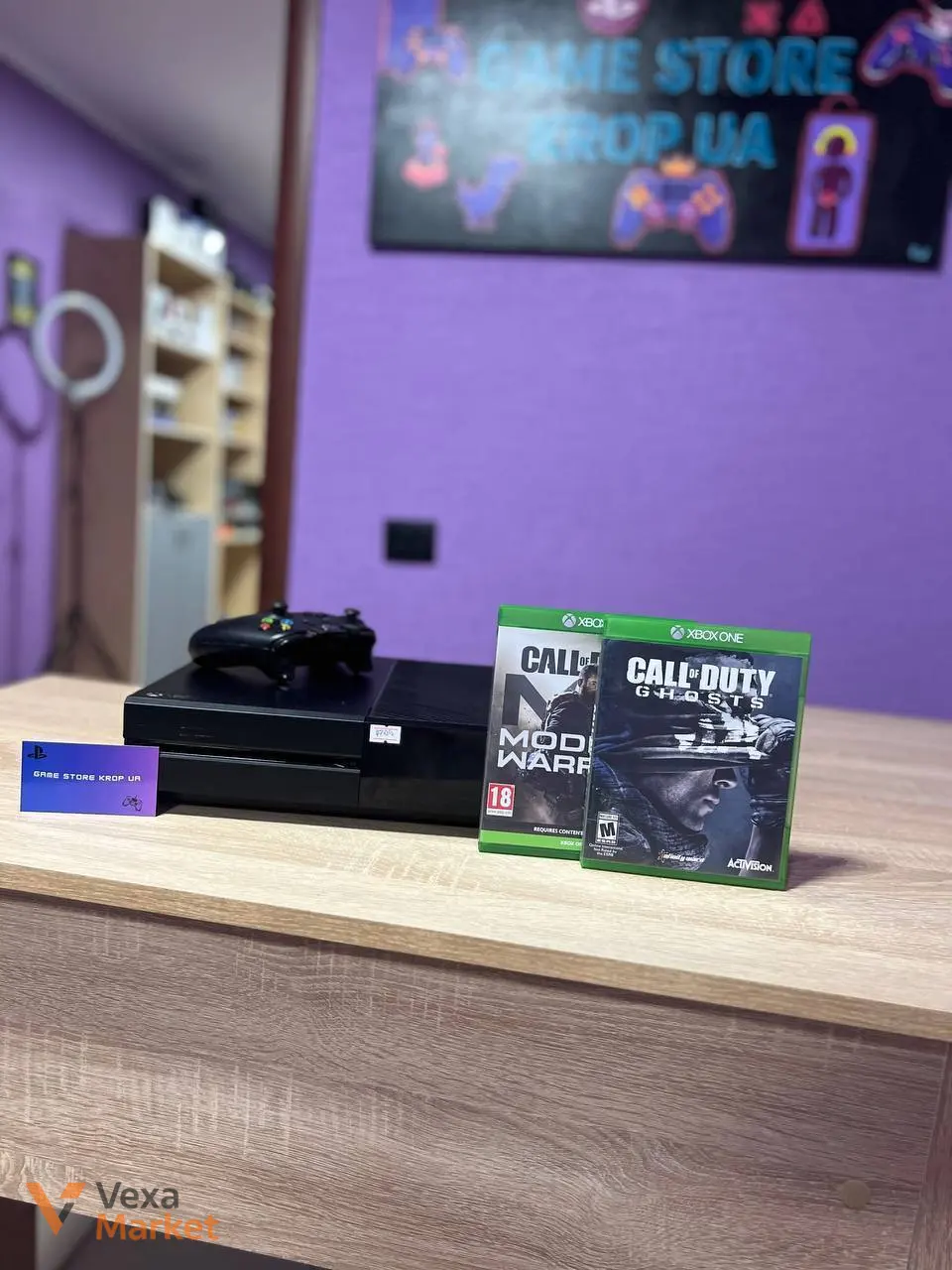 Xbox One 500 ГБ з джойстиком та іграми