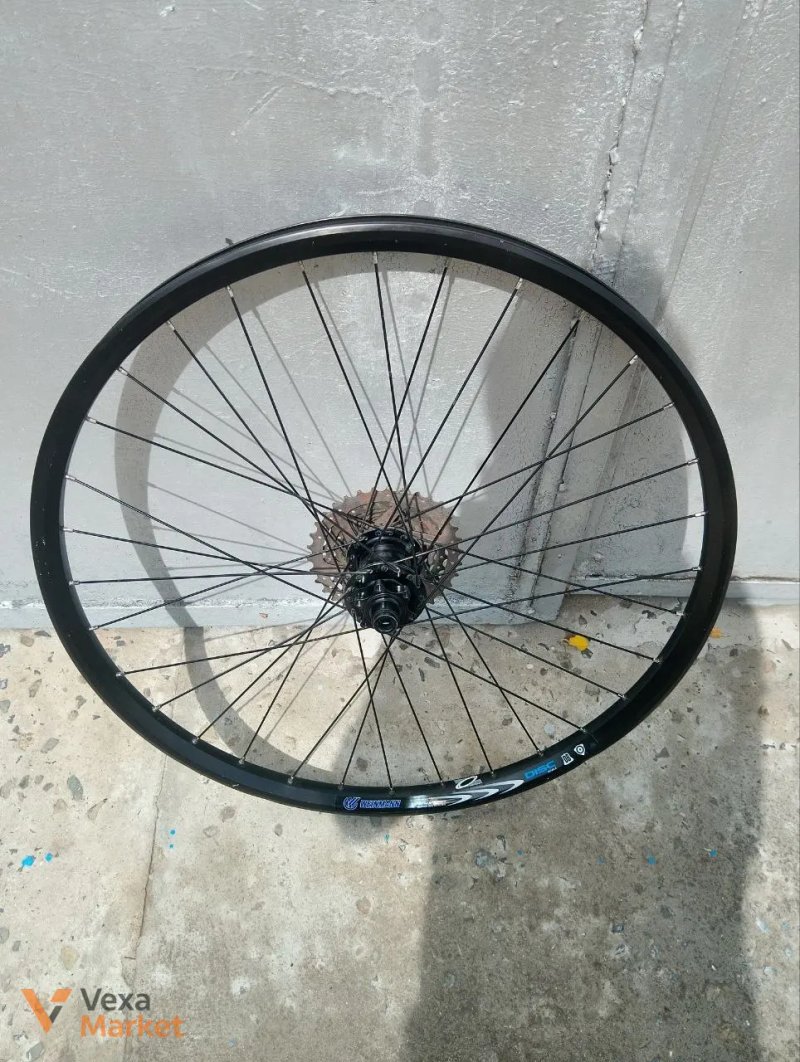 Заднє колесо Disk Bull 26" з втулкою Formula та касетою Sun Race 8 11-34 — фото 2
