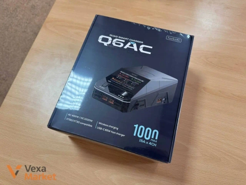 Зарядний пристрій ToolkitRC Q6AC Charger AC 400W/DC 1000W 4CH
