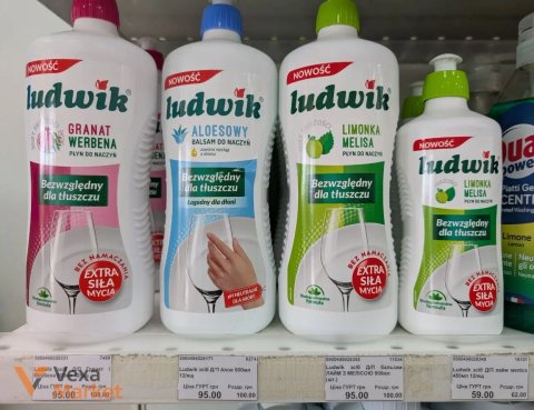 Засіб для миття посуду Ludwik (в асортименті) 900 мл
