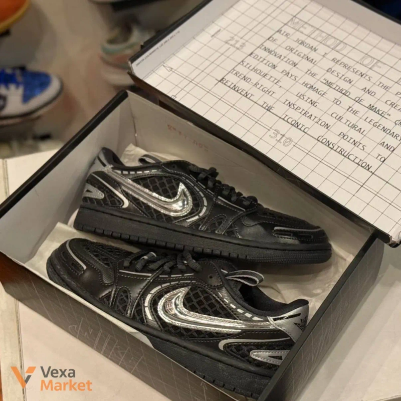Женские кроссовки Air Jordan 1 Low Method of Make — фото 5