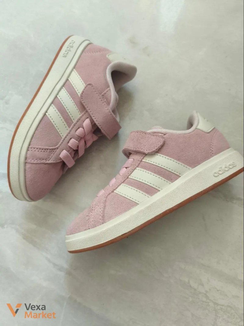 Adidas Рожеві кросівки для дівчинки — фото 2