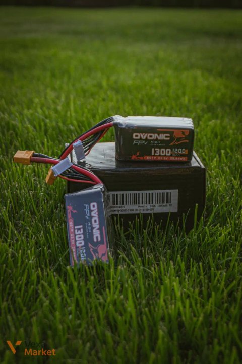 Аккумуляторы Ovonic LiPo 3S, 4S, 6S для дронов
