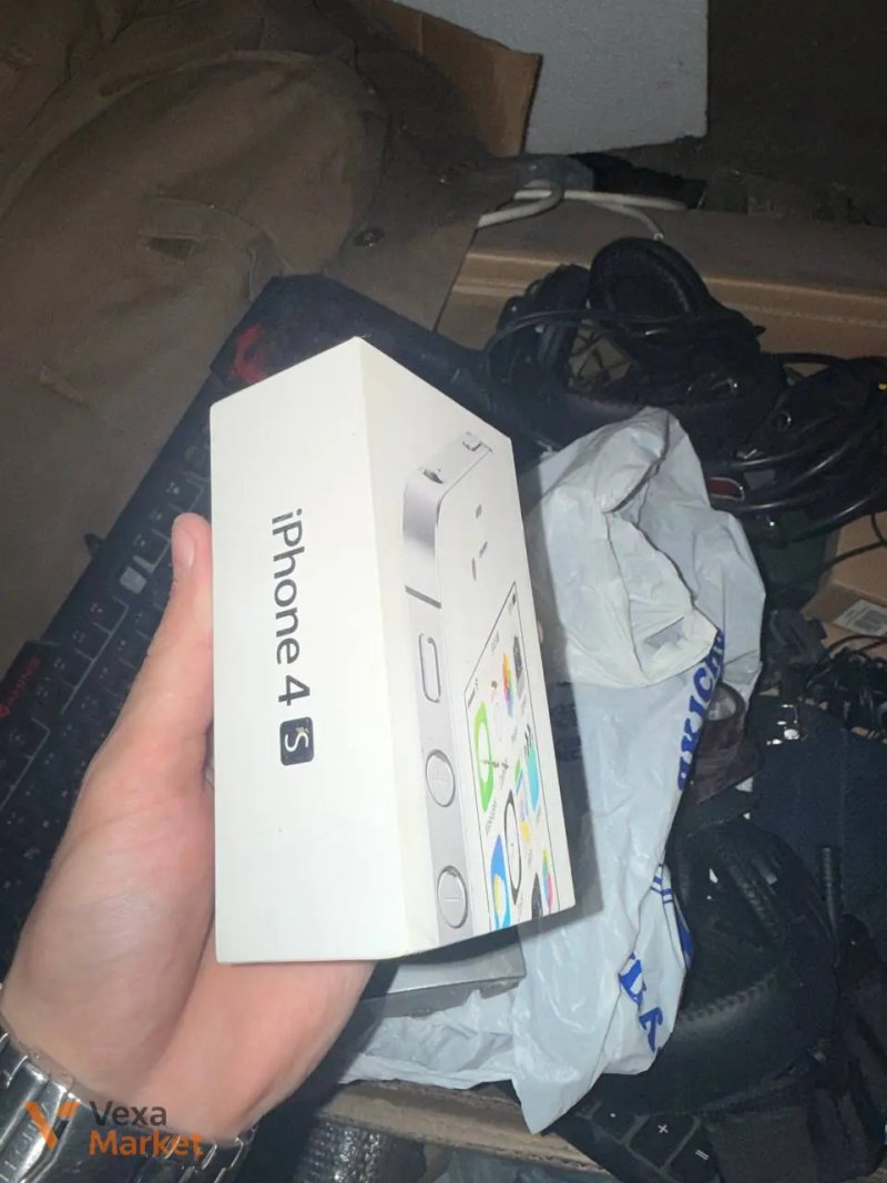 Apple iPhone 4s белый с оригинальной коробкой — фото 2