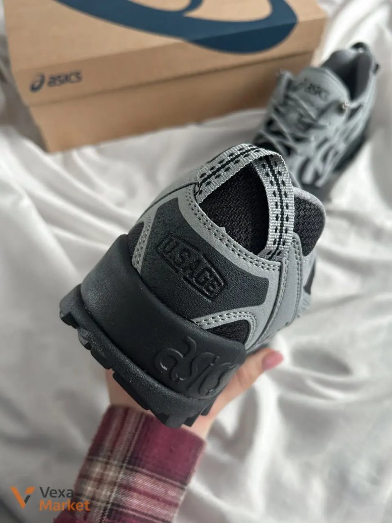 Asics Gel-Pickax Grey Black — фото 6