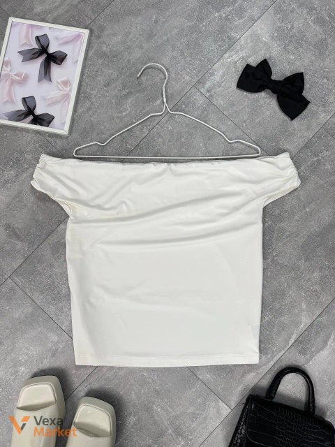 Білий топ H&M розмір XL