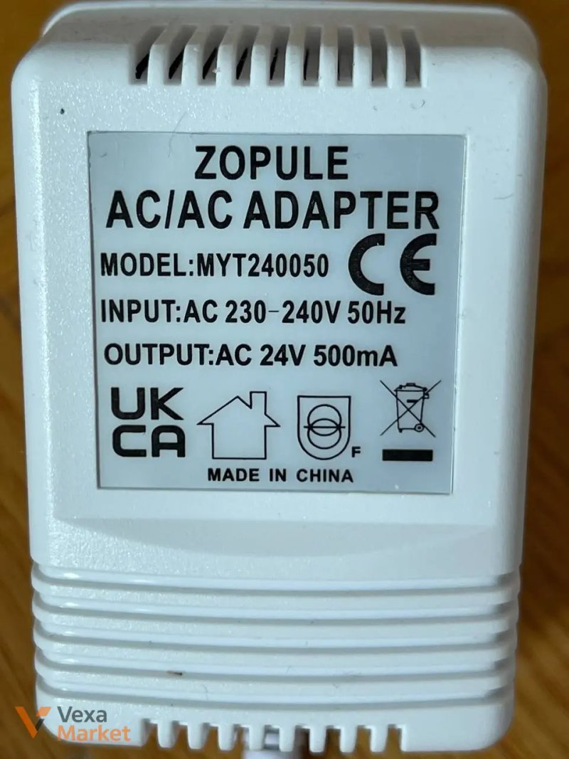 Блок живлення ZOPULE AC/AC ADAPTER MYT240050 18V 500mA з довгим кабелем 8м — фото 2