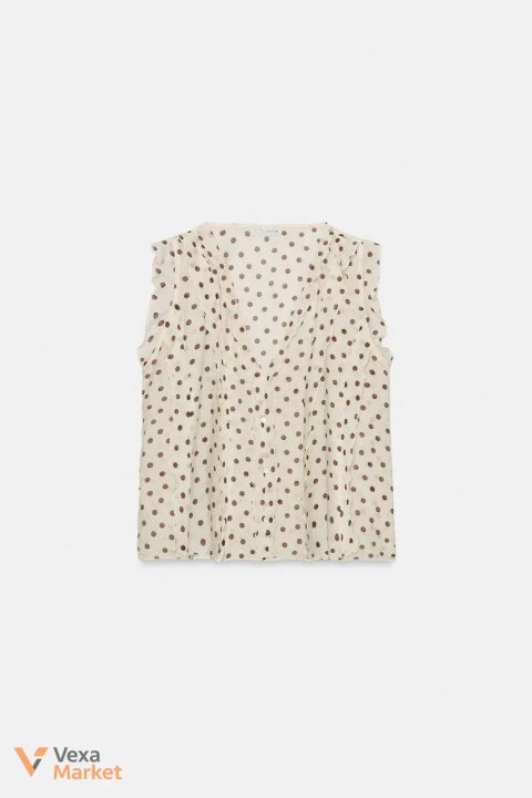 Блузка Zara в горошек, размер S