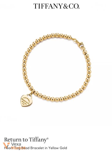 Браслет Return to Tiffany® з жовтого золота 18К