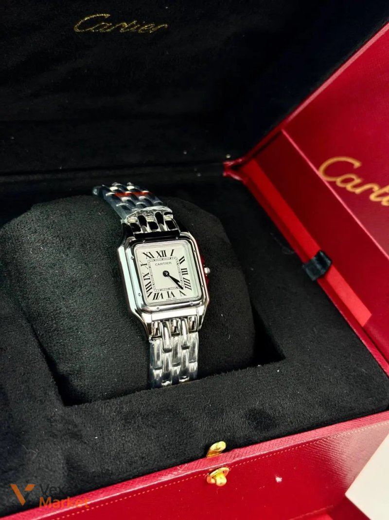 Cartier Panther Medium кварцевые часы — фото 5