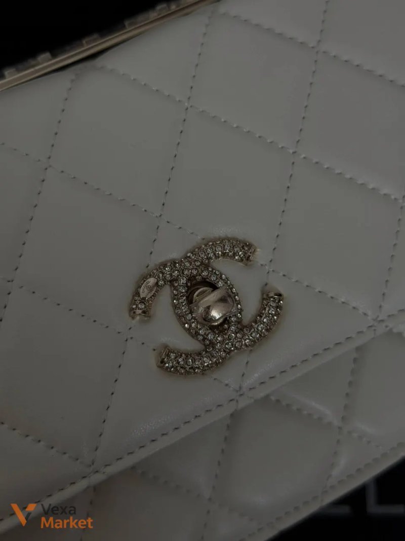 Chanel Wallet біло-молочний — фото 5