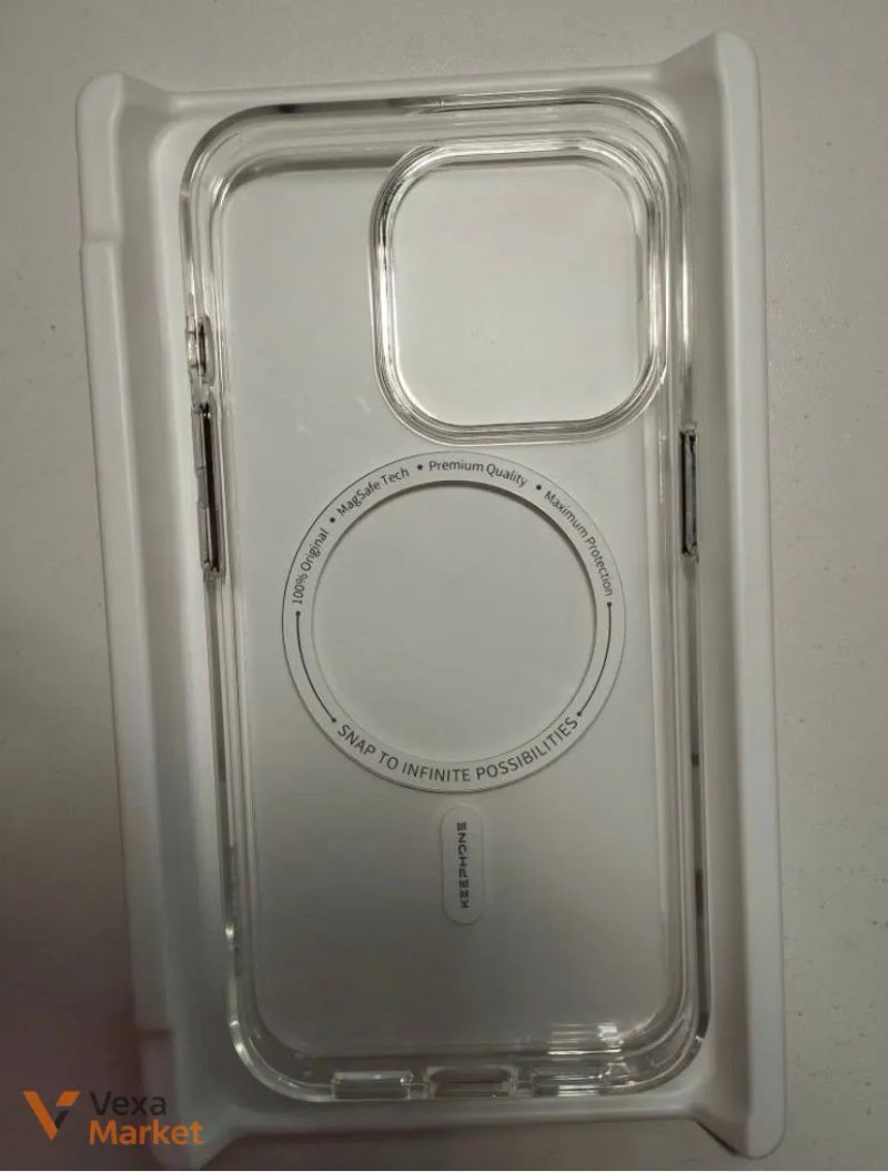 Чохол прозорий Keephone Aurora MagSafe для iPhone 15 Pro — фото 3