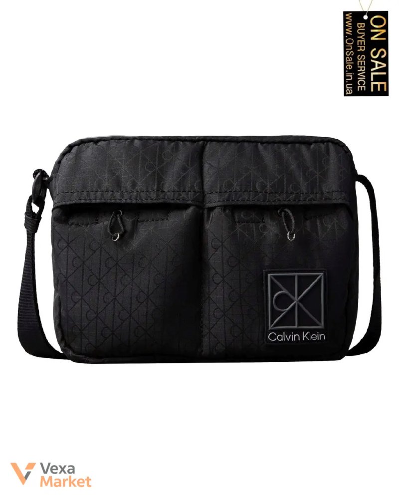 Чоловіча сумка Calvin Klein EMBLEM чорна — фото 2