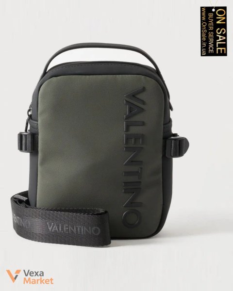 Чоловіча сумка Valentino Bags AXEL хакі