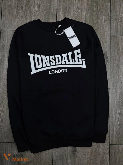 Чоловічий світшот Lonsdale London чорний