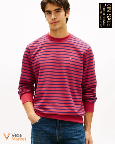 Чоловічий світшот Tommy Hilfiger в смужку