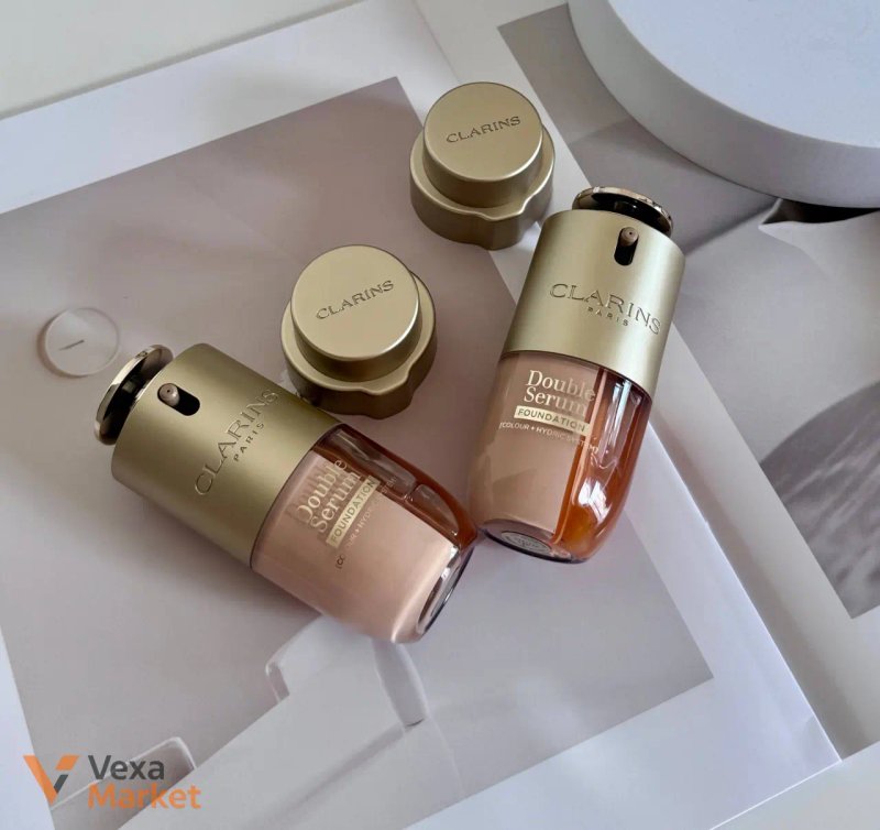 Clarins Double Serum Foundation L3N Light Neutral — фото 2