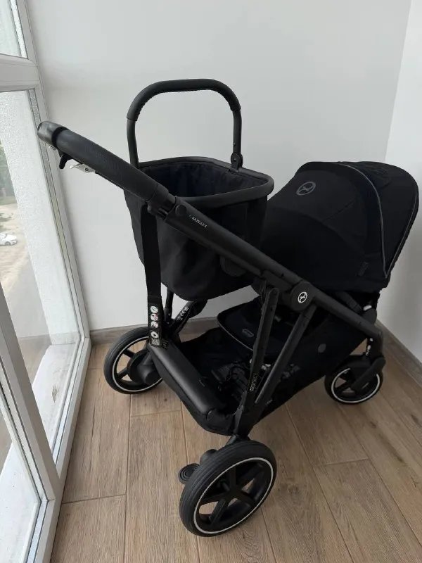 Cybex e-Gazelle S (Moon Black) - Премиум коляска с электроприводом — фото 3