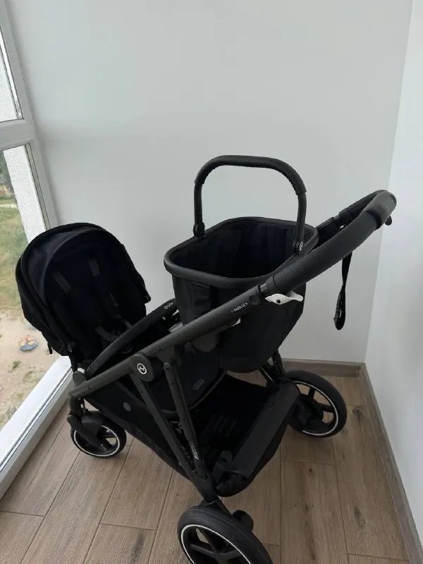 Cybex e-Gazelle S (Moon Black) - Премиум коляска с электроприводом — фото 2