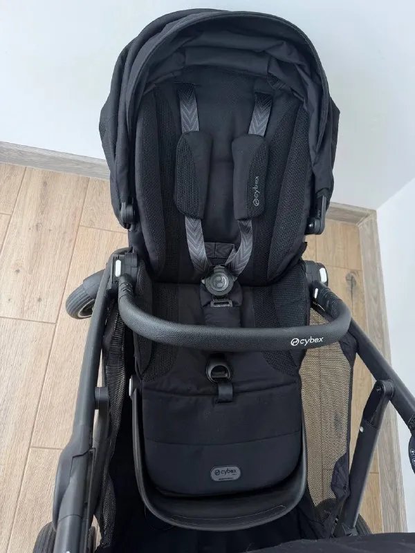 Cybex e-Gazelle S (Moon Black) - Премиум коляска с электроприводом — фото 4